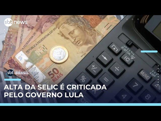 Com alta da Selic, Brasil salta para segundo lugar em ranking mundial de juros reais | #SBTBrasil