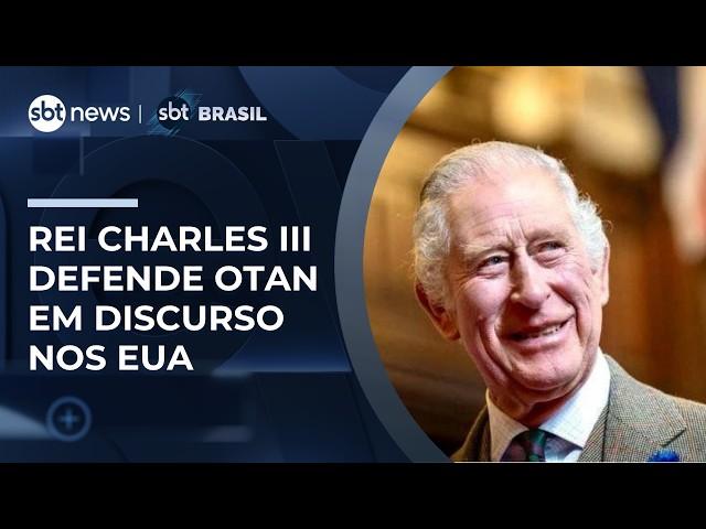 Rei Charles III defende OTAN e aliança entre britânicos e americanos em discurso nos EUA