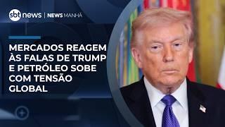 Petróleo sobe com tensão global e Focus eleva inflação | #NewsManhã