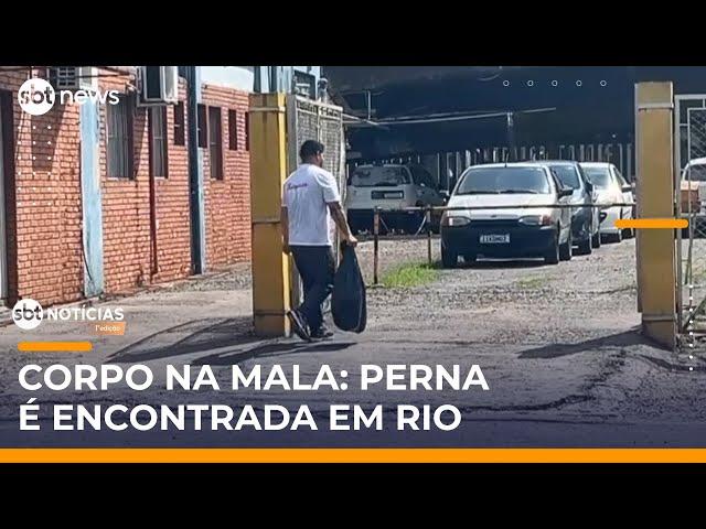 Corpo na mala: Perna é encontrada às margens do rio Guaíba, em Porto Alegre | #SBTNotícias