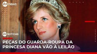 Novas peças do guarda-roupa da princesa Diana vão a leilão nos EUA | #SBTNotícias