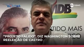 Exclusivo: Washington Reis nega apoio a Cláudio Castro no RJ: “Projeto falido” | #CentraldeNotícias