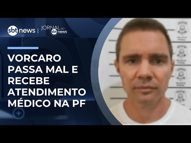 Daniel Vorcaro passa mal e recebe atendimento médico na Superintendência da PF | #JornaldoSBTNews