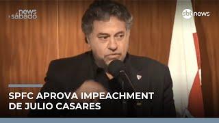 Julio Casares sofre impeachment e é afastado da presidência do São Paulo | #NewsSabado