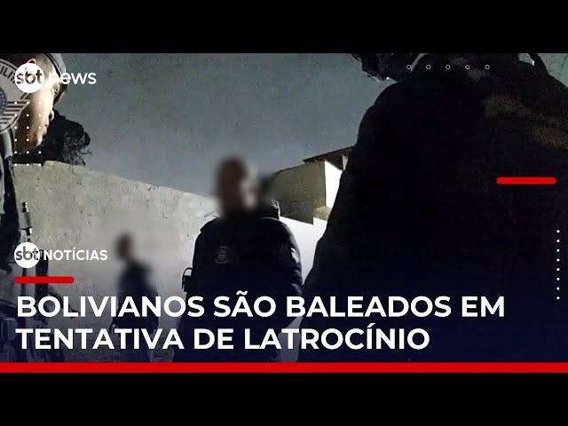 Bolivianos são baleados em tentativa de latrocínio em São Paulo | #SBTNoticias