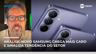Phelipe Siani: novo smartphone chega mais caro e sinaliza tendência do setor | #NewsManhã