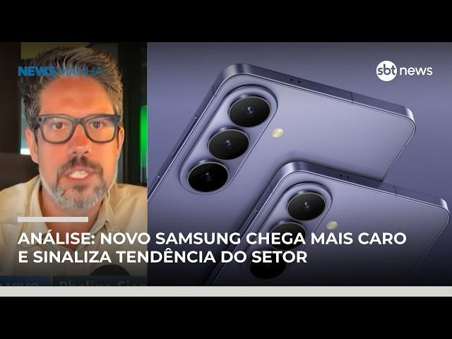 Phelipe Siani: novo smartphone chega mais caro e sinaliza tendência do setor | #NewsManhã