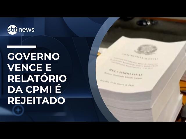 Relatório final é rejeitado e CPMI do INSS é encerrada sem indiciamentos | #NewsSábado