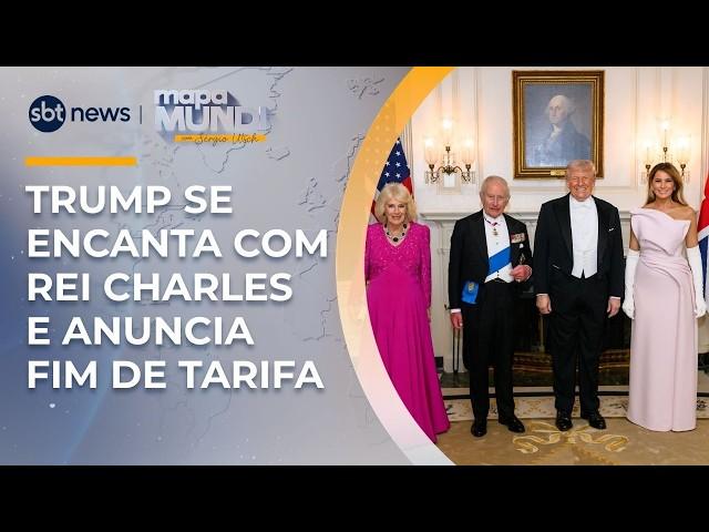 Rei Charles nos EUA: “ofensiva de charme” para conter tensão com Trump? | #MapaMundi