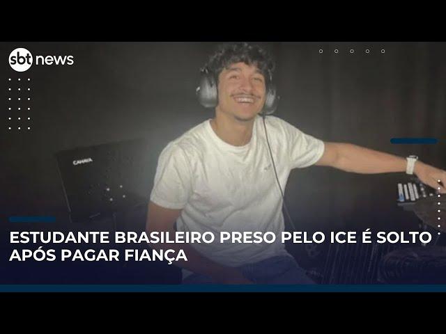 Brasileiro de 18 anos detido pela imigração dos EUA é solto após audiência | Mapa Mundi