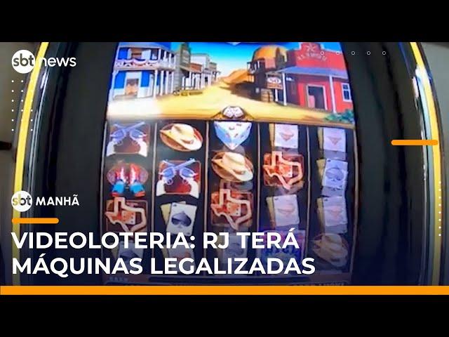 Rio de Janeiro vai implantar máquinas de videoloteria | #SBTManhã