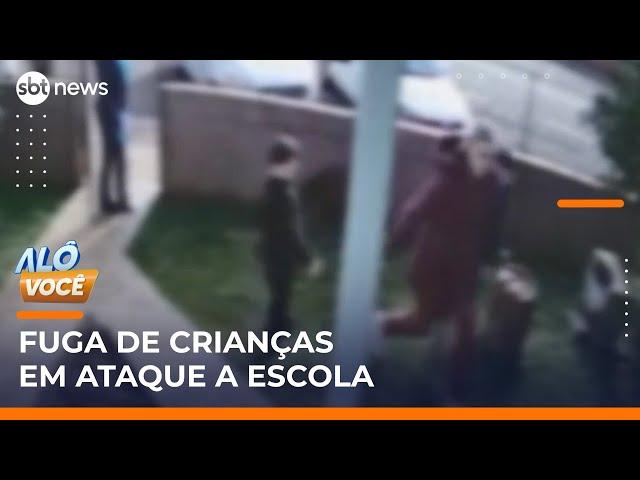 Criança morre e ao menos três pessoas ficam feridas após ataque a escola em Estação (RS) | #AloVoce