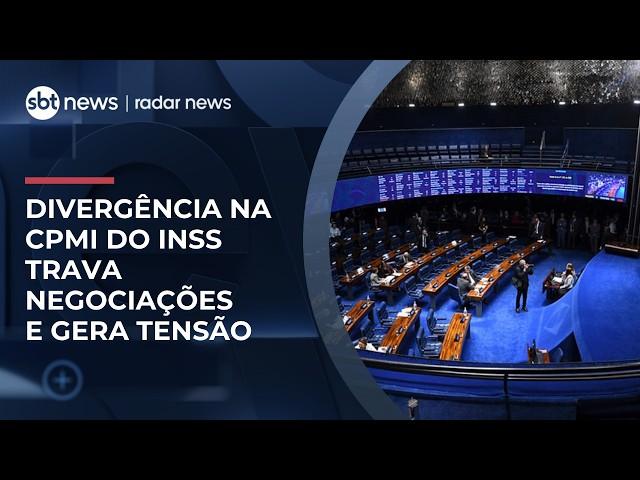 Divergência burocrática na CPMI do INSS trava negociação e gera tensão | #RadarNews