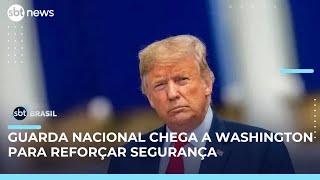 Trump envia tropas da Guarda Nacional a Washington e gera reação de prefeita | #SBTBrasil 