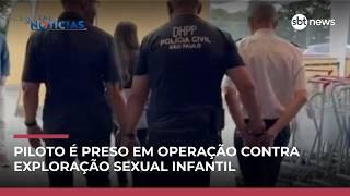 Piloto é preso em Congonhas em operação contra exploração sexual infantil