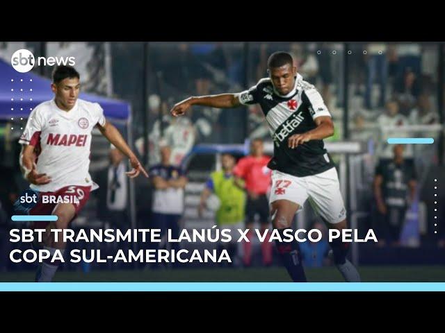 Lanús recebe o Vasco da Gama em confronto pela Sul-Americana | SBT Brasil (11/05/25)