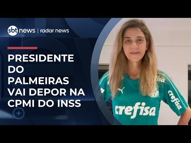Leila Pereira vai depor na CPMI do INSS sobre ações da Crefisa | #RadarNews
