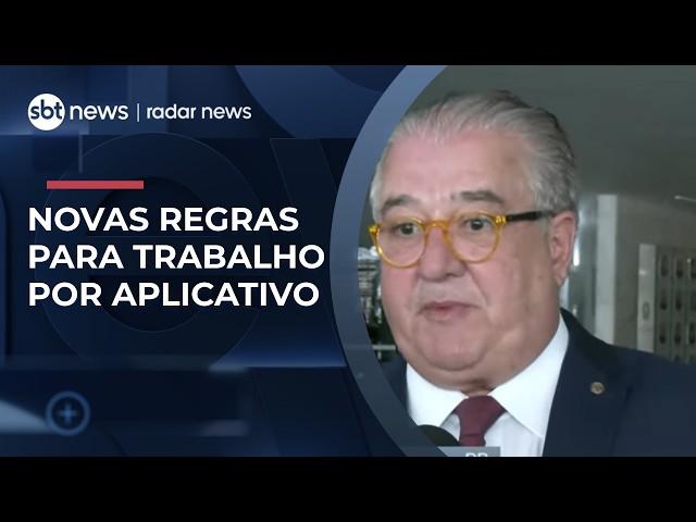 Deputado explica proposta de nova regulamentação de trabalho por aplicativo | #RadarNews