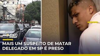 Polícia prende mais um suspeito de envolvimento em latrocínio de delegado em SP | #PrimeiroImpacto