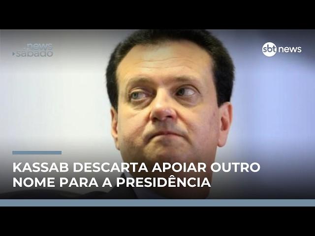 Kassab descarta abrir mão de candidatura do PSD à Presidência em 2026 | #NewsSábado
