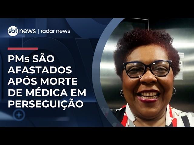 PMs são afastados após morte de médica em perseguição | #RadarNews