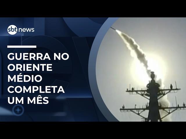 Conflito no Oriente Médio completa um mês: entenda o cenário e os próximos passos | #NewsSábado