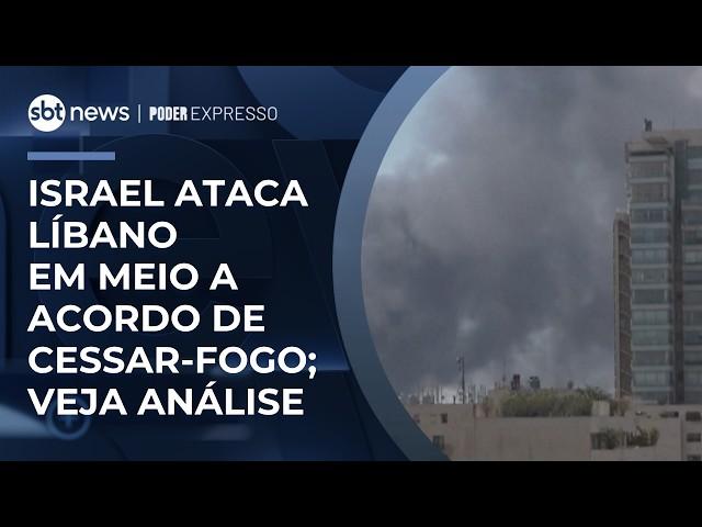 Israel não quer cessar-fogo? Veja análise após ataques ao Líbano | #PoderExpresso