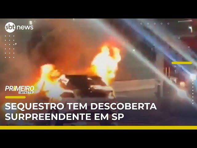 Motorista sequestrado em SP tinha carro vigiado pela esposa sem saber | #PrimeiroImpacto