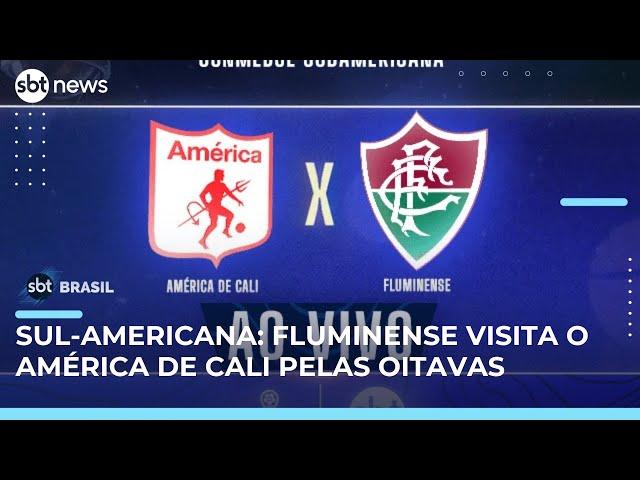 SBT transmite América de Cali x Fluminense pelas oitavas da Sul-Americana | #SBTBrasil