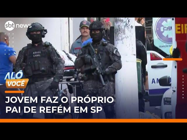Jovem faz o próprio pai refém em área nobre de São Paulo | #AloVoce