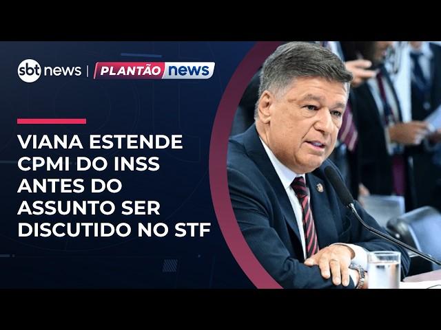 Viana prorroga CPMI do INSS antes do assunto ser discutido no STF | #CentraldeNotícias