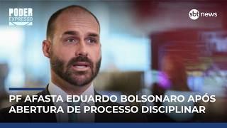 PF afasta Eduardo Bolsonaro do cargo de escrivão após abertura de processo | #PoderExpresso