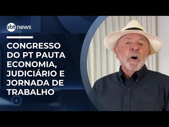 Congresso do PT pauta economia, Judiciário e jornada de trabalho | #NewsSábado