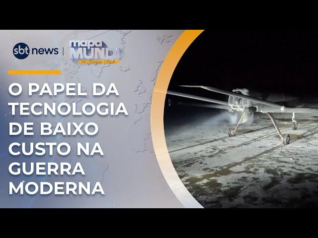 Drones baratos X exército poderoso: como a Ucrânia mudou a guerra moderna | #MapaMundi