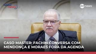 Fachin conversa com Mendonça e Moraes fora da agenda sobre caso Master | #RadarNews