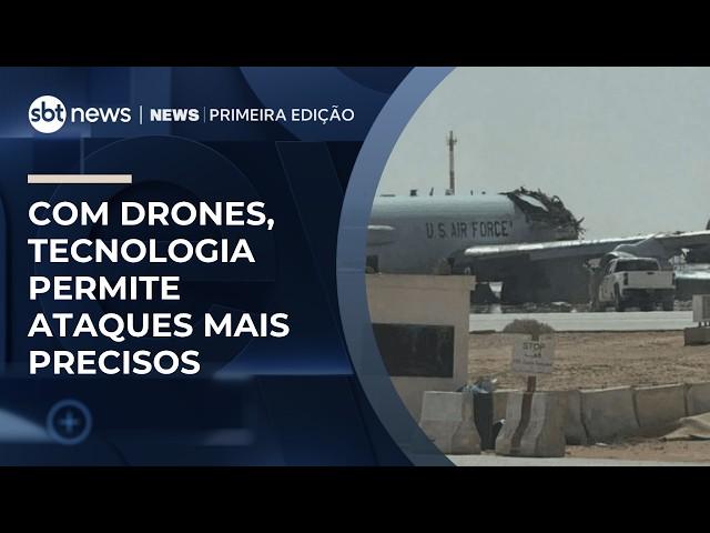 Uso de drones cresce e muda dinâmica de guerras | #NewsPrimeiraEdição