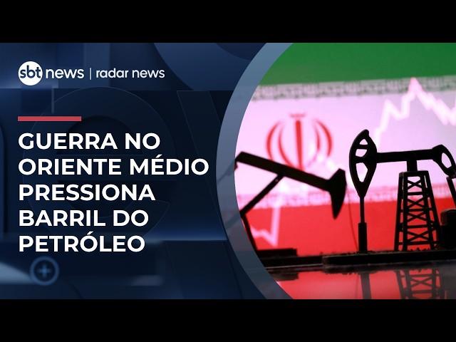 Oriente Médio: Petróleo passa dos US$ 116 após Irã atacar usina de gás no Catar | #RadarNews