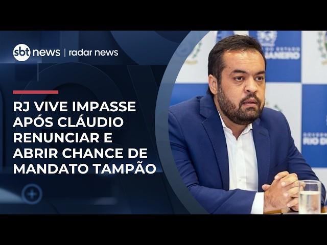 Rio de Janeiro vive impasse político e pode ter duas eleições este ano; entenda | #RadarNews