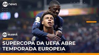 Supercopa da UEFA: O que esperar de PSG X Tottenham? | #SBTManhã