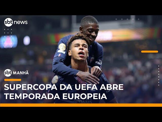 Supercopa da UEFA: O que esperar de PSG X Tottenham? | #SBTManhã