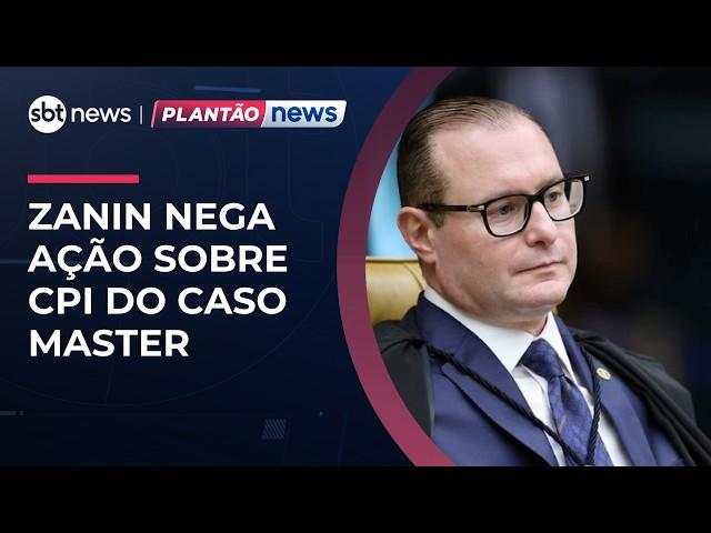 Zanin nega pedido para instalar CPI do Master e devolve decisão a Motta | #RadarNews