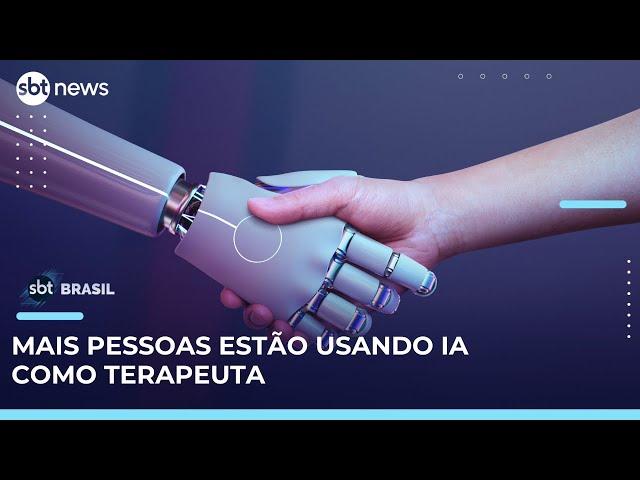 Inteligência Artificial: pessoas estão usando IA para fazer terapia| #SBTBrasil