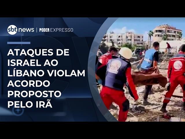 Cessar-fogo em risco: ataques de Israel ao Líbano deixam mais de 250 mortos | #PoderExpresso