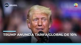 Trump anuncia tarifa global de 10% após decisão da Suprema Corte de acabar com tarifaço