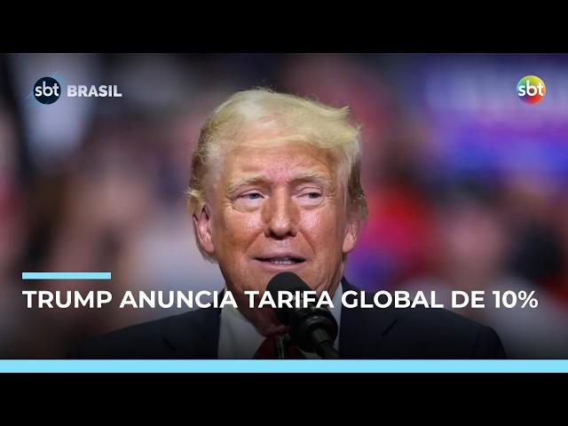 Trump anuncia tarifa global de 10% após decisão da Suprema Corte de acabar com tarifaço