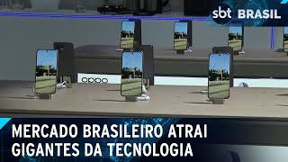 Mercado brasileiro atrai gigantes da tecnologia | SBT Brasil (31/03/25)