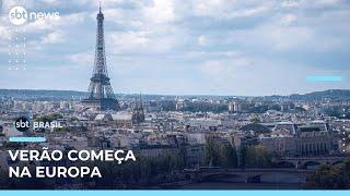 Altas temperaturas marcam início do verão europeu | #SBTBrasil 
