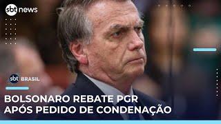 PGR pede ao STF condenação de Bolsonaro por tentativa de golpe de Estado | #SBTBrasil 