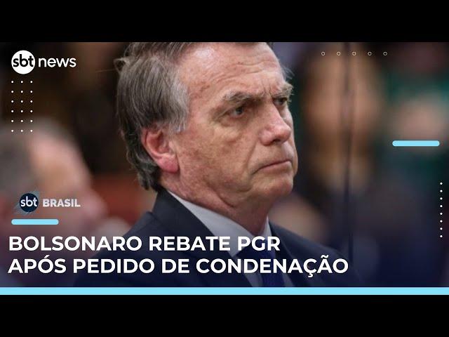 PGR pede ao STF condenação de Bolsonaro por tentativa de golpe de Estado | #SBTBrasil 