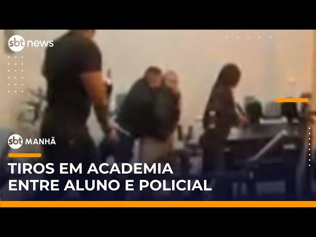 Briga em academia termina em troca de tiros e dois feridos | #SBTManhã